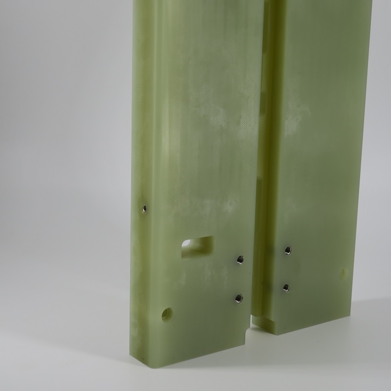 Advanced Custom Durable High-Performance Helicoil Inserted G-10 Garolite Green Base Plate Machining Parts