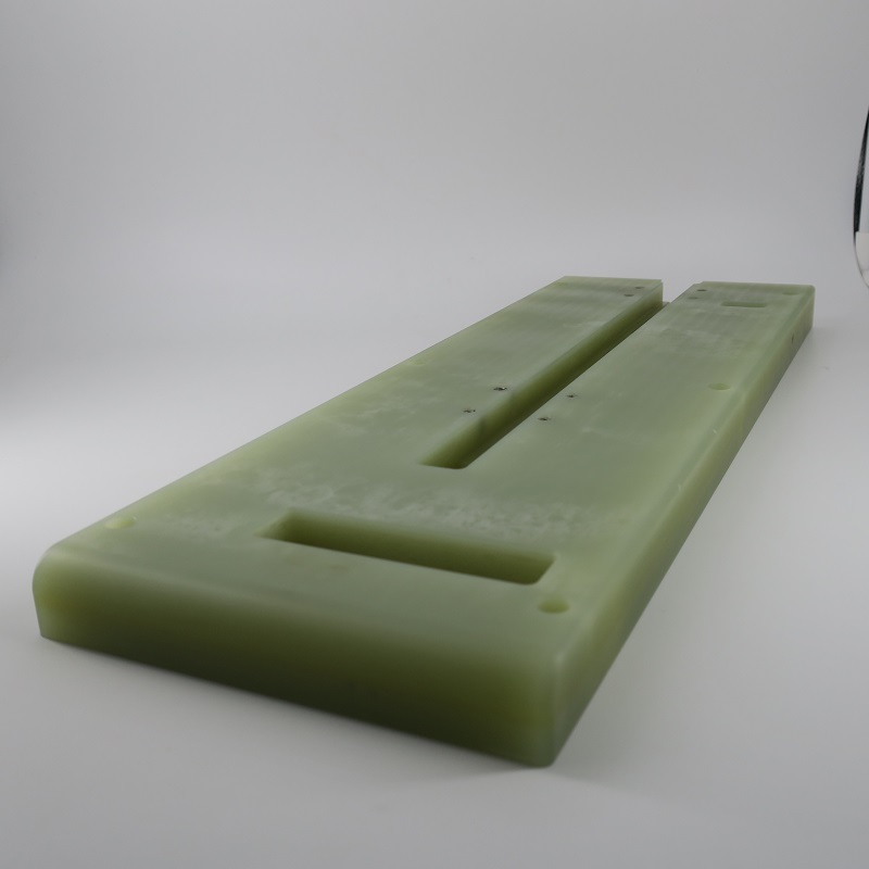 Advanced Custom Durable High-Performance Helicoil Inserted G-10 Garolite Green Base Plate Machining Parts