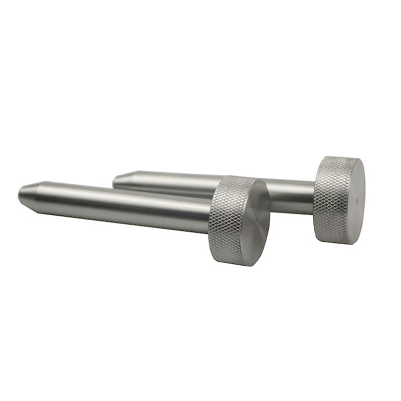 Medical Device Parts Aluminum Pins with Knurling