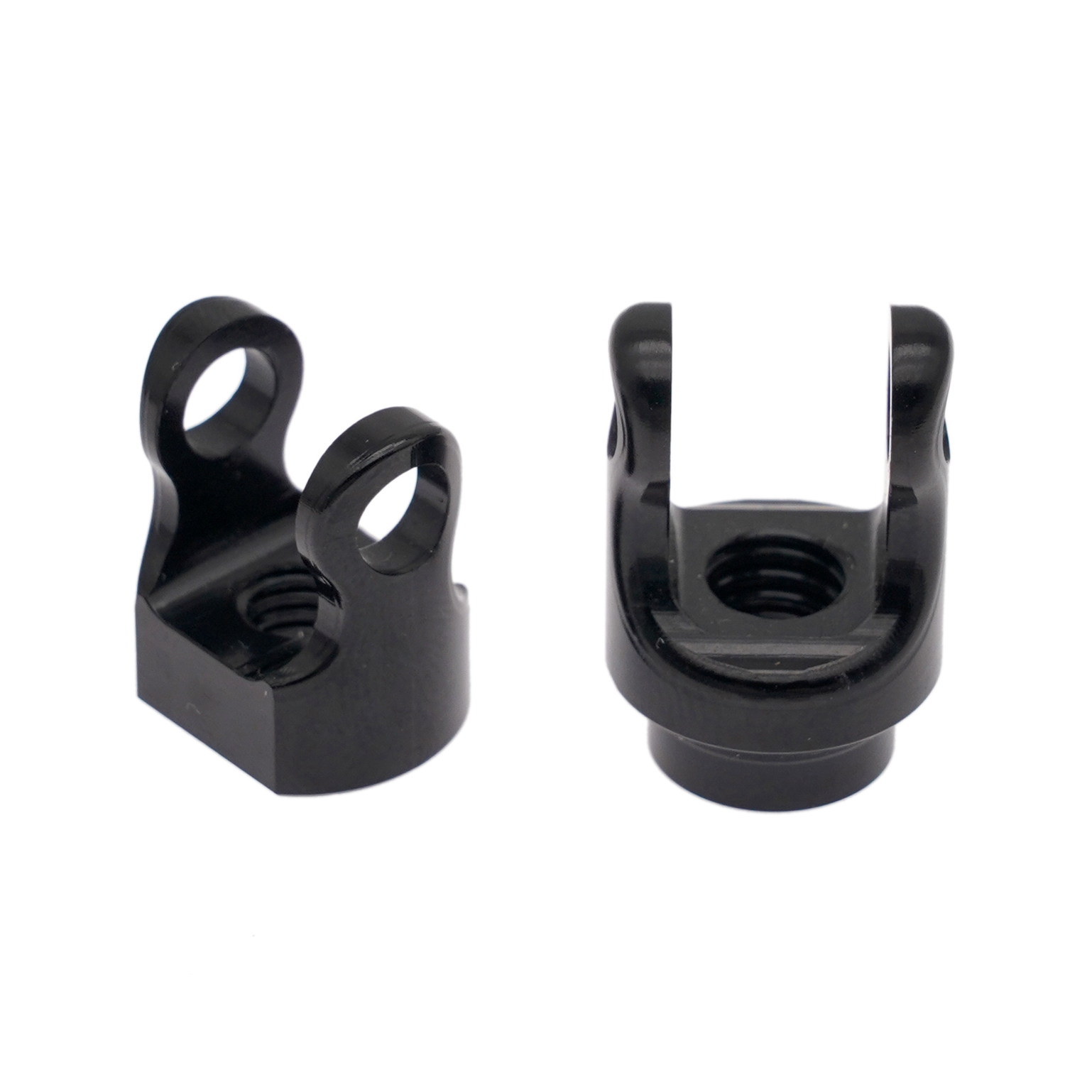 Precision Machined Aluminum Orthopedic Parts with Black Anodized Finish