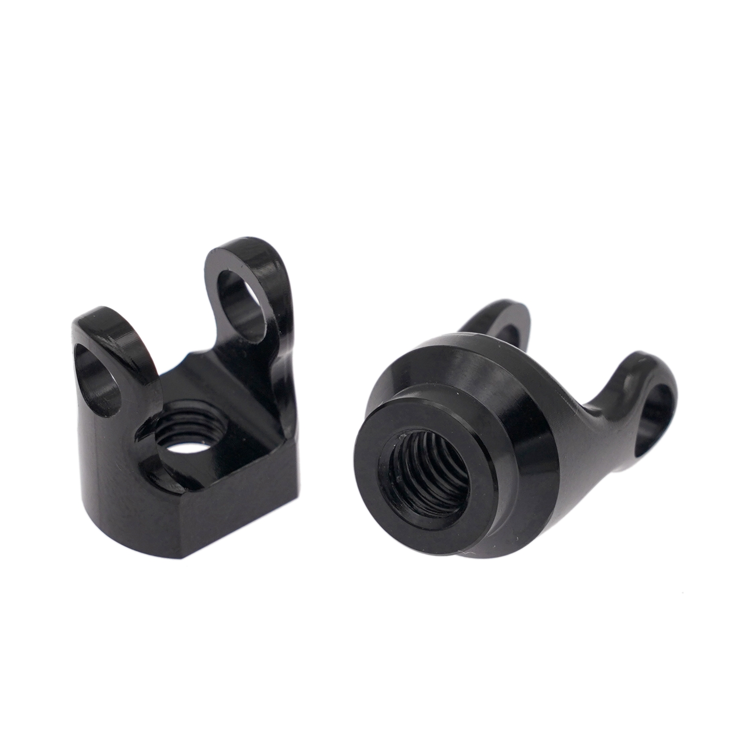 Precision Machined Aluminum Orthopedic Parts with Black Anodized Finish