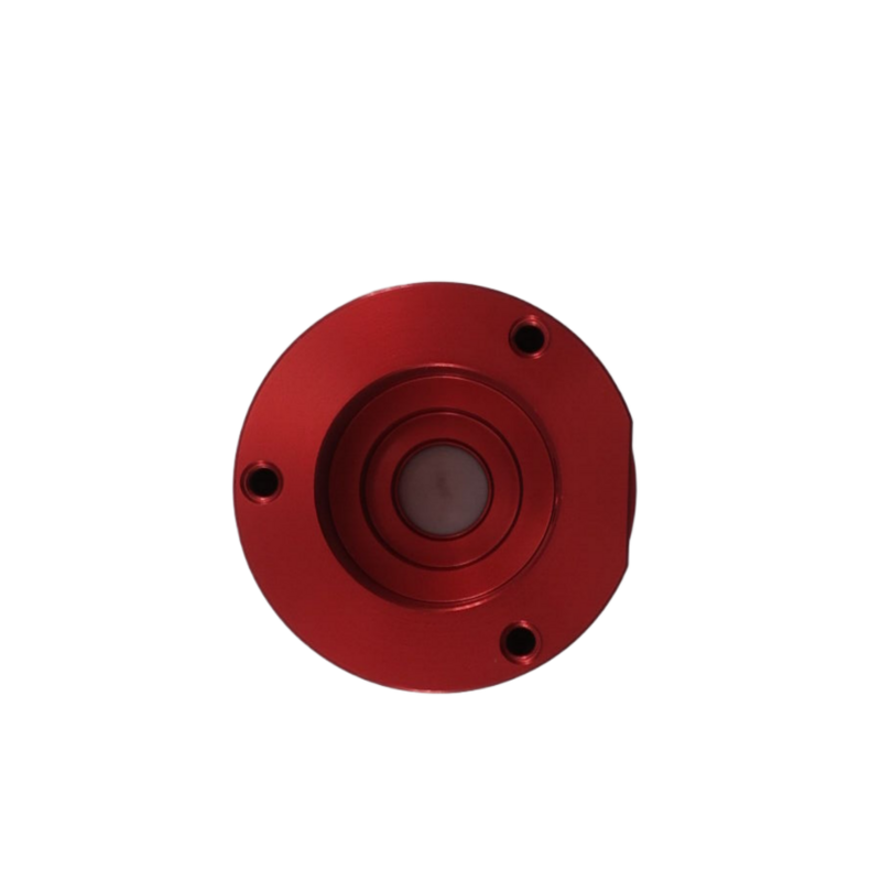 Customized CNC Turning Aluminum Red Anodizing Parts for Sensors