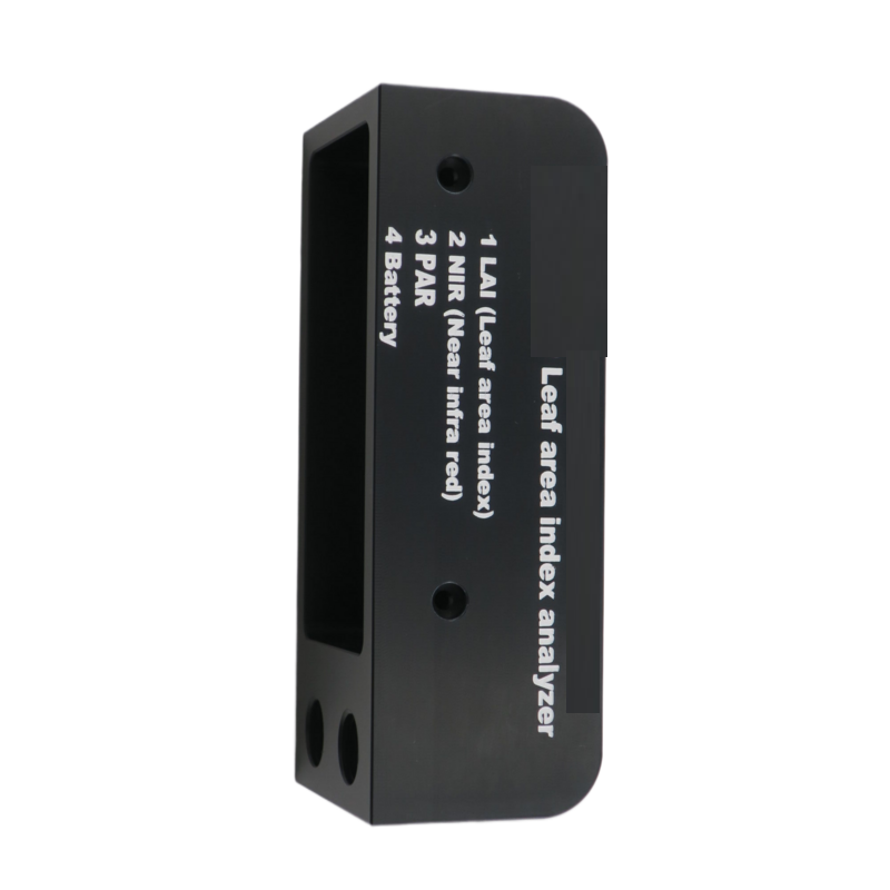 Customized Laser Etched Black Delrin CNC Milling Parts PCBA Holder for Leaf Area Index Analyze