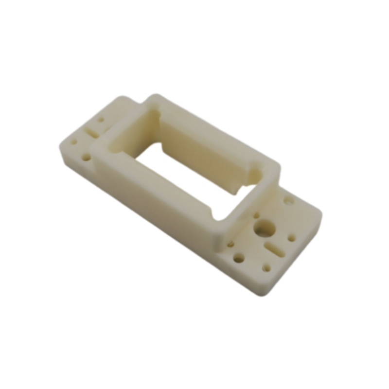Helicoil Inserted Nest Anti-Static Acetal Tan  (Tecaform SD) CNC Components
