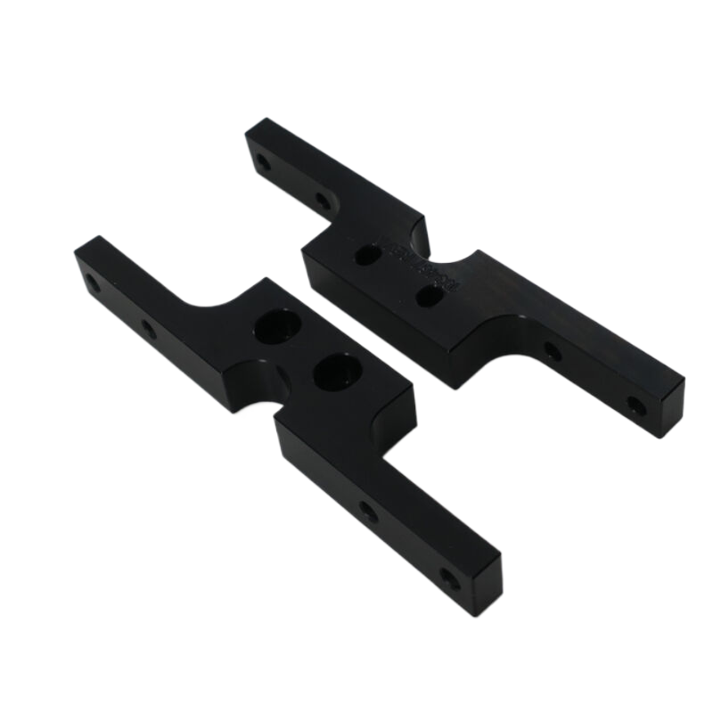 Custom Black Anodized RZ Bracket Aluminum 6061CNC Machined Parts for Farming Robotics