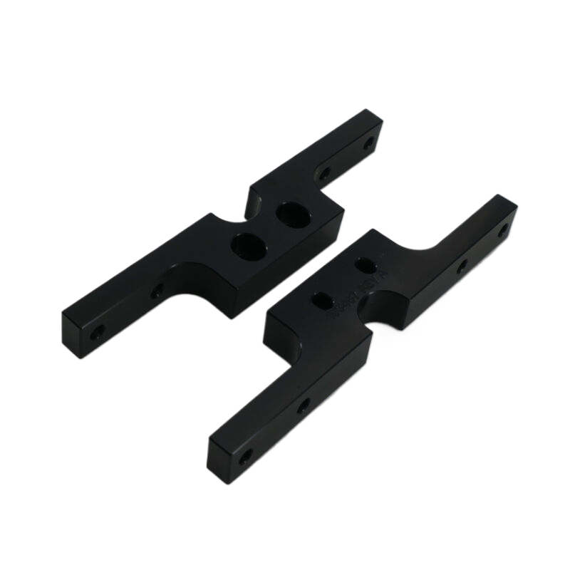 Custom Black Anodized RZ Bracket Aluminum 6061CNC Machined Parts for Farming Robotics