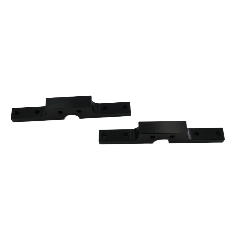 Custom Black Anodized RZ Bracket Aluminum 6061CNC Machined Parts for Farming Robotics