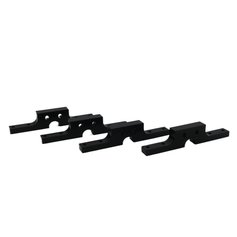 Custom Black Anodized RZ Bracket Aluminum 6061CNC Machined Parts for Farming Robotics