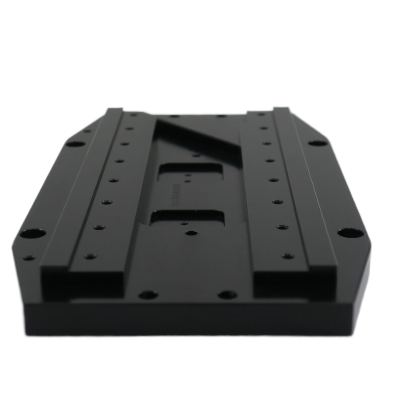 ISO 9001 Certified Aluminum Black Anodized CNC Machined Parts