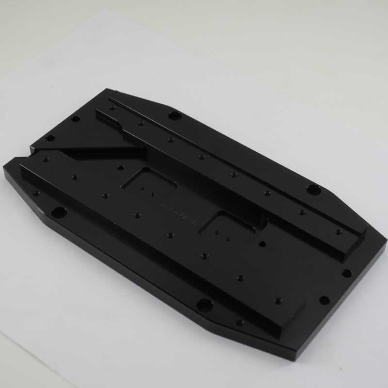 ISO 9001 Certified Aluminum Black Anodized CNC Machined Parts