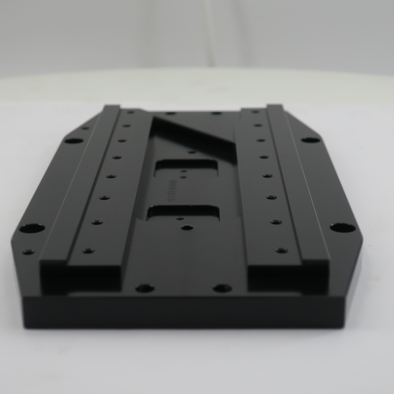 ISO 9001 Certified Aluminum Black Anodized CNC Machined Parts