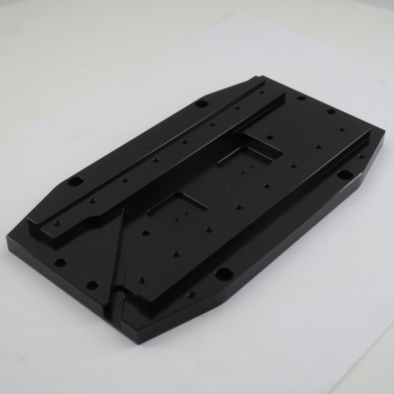 ISO 9001 Certified Aluminum Black Anodized CNC Machined Parts