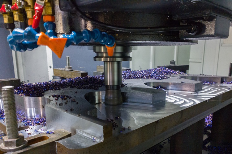 Large Aluminum Machined Parts for Robotics & Automation